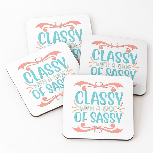 Item preview, Classy With A Side of Sassy designed and sold by BandMomDesigns.