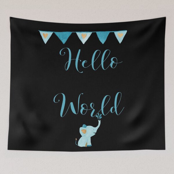 Item preview, Hello World  designed and sold by Souad1.