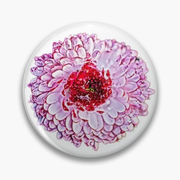 Item preview, Cartoonified pink and red flower designed and sold by Amberjays.