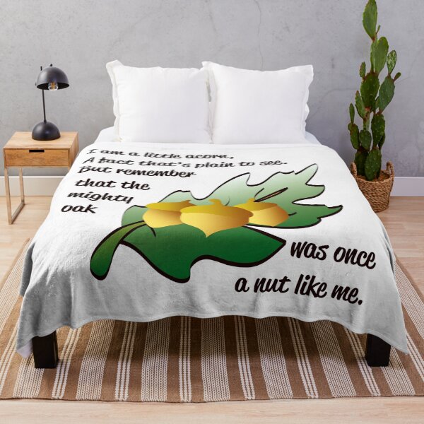 Item preview, "I am a little acorn" poem with acorn and leaf design designed and sold by TimeLady's Closet.