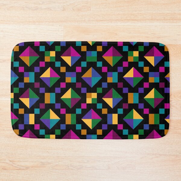 Item preview, Geometric Jewel Tone Pattern designed and sold by ChangingLight.