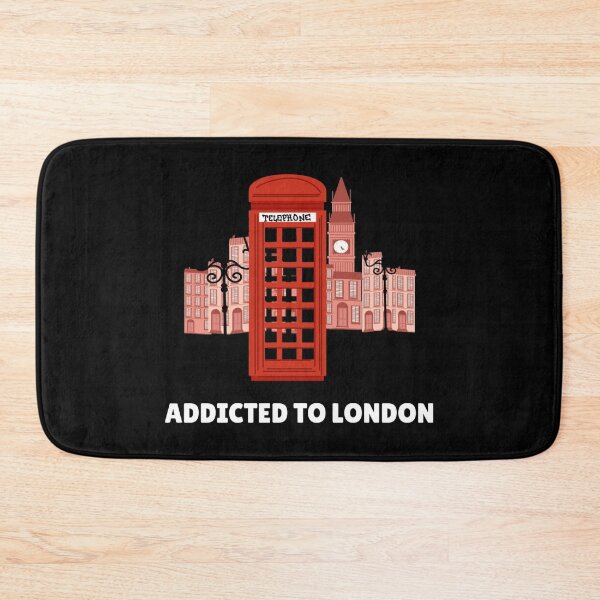Item preview, Addicted To London Big Ben I Love London London Uk phone booth designed and sold by KLINESTORE.