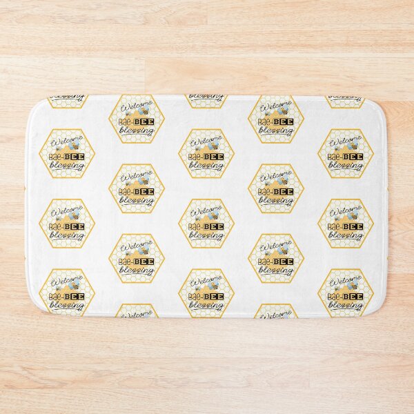Item preview, Welcome Bae-BEE Blessing! (On White incl. Maternity & Baby Wear) designed and sold by PawsitiveMum.