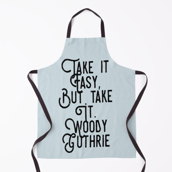 Item preview, Take it Easy, But Take It - Woody Guthrie - Folk Music Anti-Fascist - ANTIFA designed and sold by fuzzynautilus.