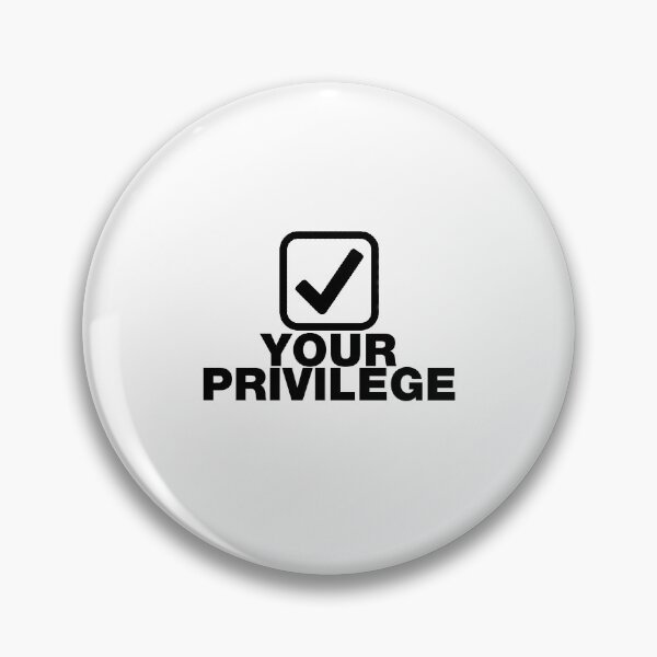 Item preview, Check your privilege tick box black design designed and sold by Captain-Jackson.