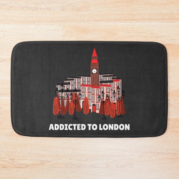 Item preview, Addicted To London Big Ben I Love London London Uk phone booth designed and sold by KLINESTORE.