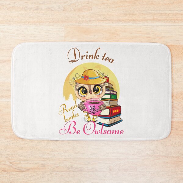 Item preview, Drink tea, read books, be owlsome designed and sold by Eva-Success.