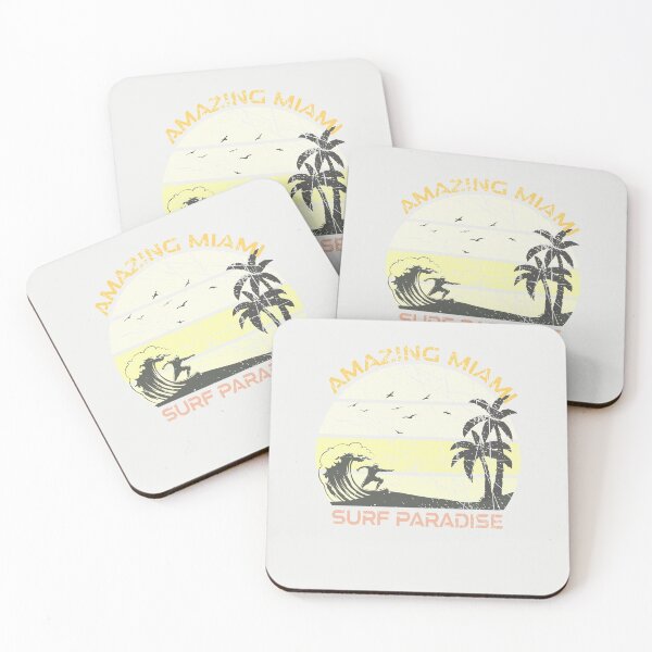 Item preview, AMAZING MIAMI SURF PARADISE designed and sold by Moroccan lions Outfitters ⭐️⭐️⭐️⭐️⭐️.