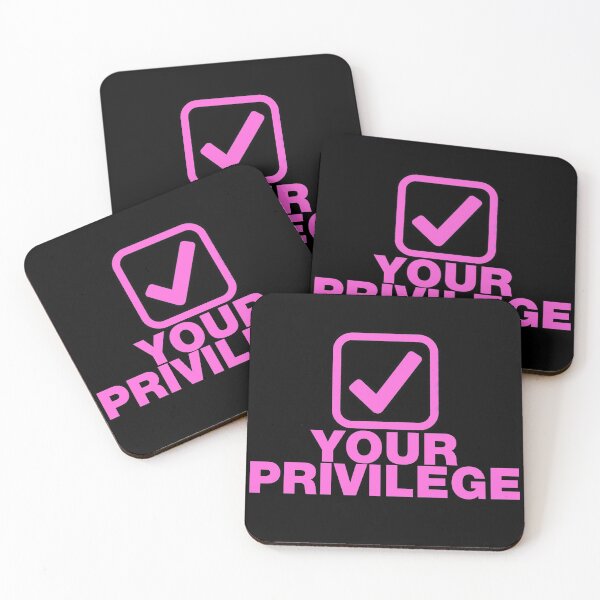 Item preview, Check your privilege tick box pink design designed and sold by Captain-Jackson.