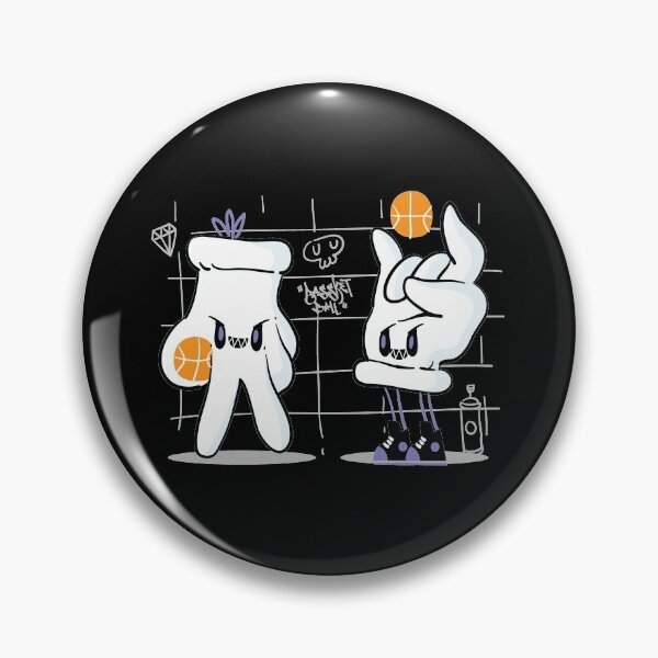 Item preview, Cool Urban Hand Character Basketball Mascot designed and sold by mehdi-bianco.