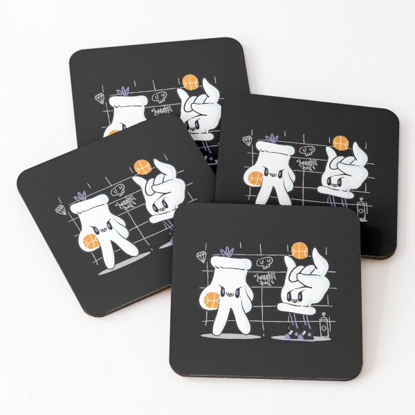 Item preview, Cool Urban Hand Character Basketball Mascot designed and sold by mehdi-bianco.