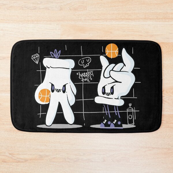 Item preview, Cool Urban Hand Character Basketball Mascot designed and sold by mehdi-bianco.