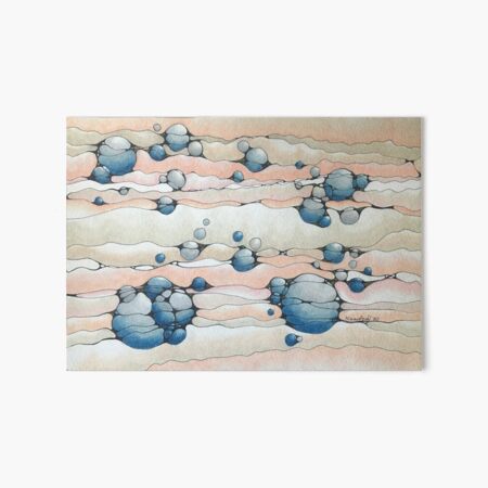 Blueberries Art Board Print