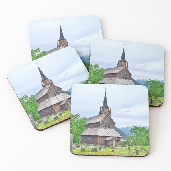 Item preview, Kaupanger stave church, Norway designed and sold by TravCostas.