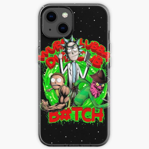 Rick, Morty und Terry iPhone Flexible Hülle