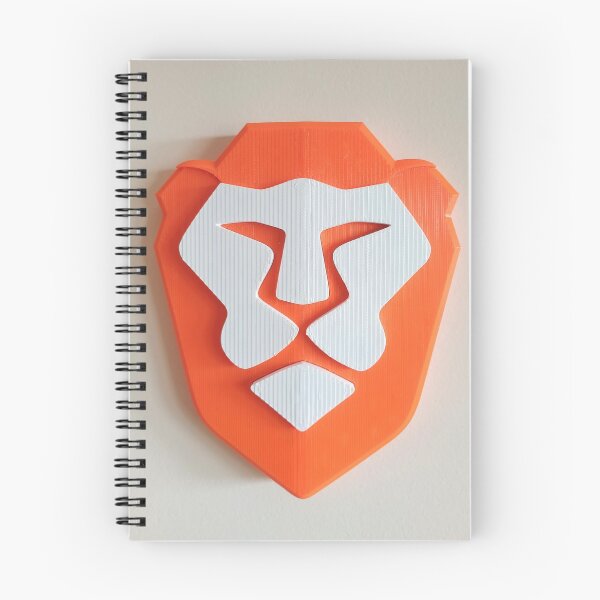 Artikelvorschau, Brave Browser Löwenlogo entworfen und verkauft von RelativeMotion.