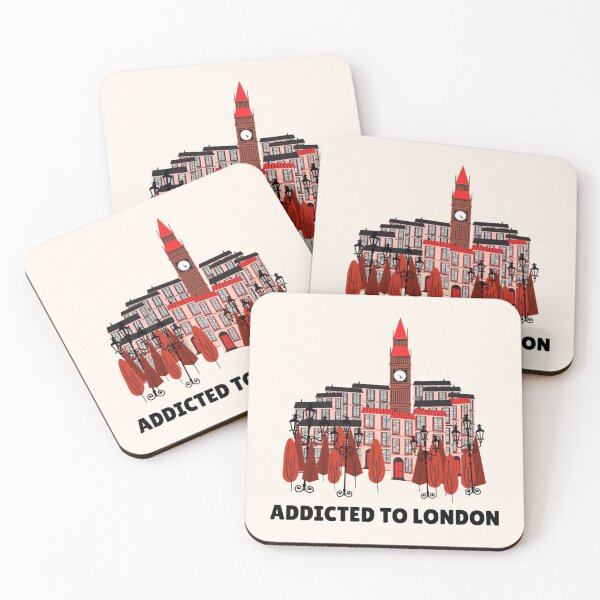 Item preview, Addicted To London Big Ben I Love London London Uk phone booth designed and sold by KLINESTORE.