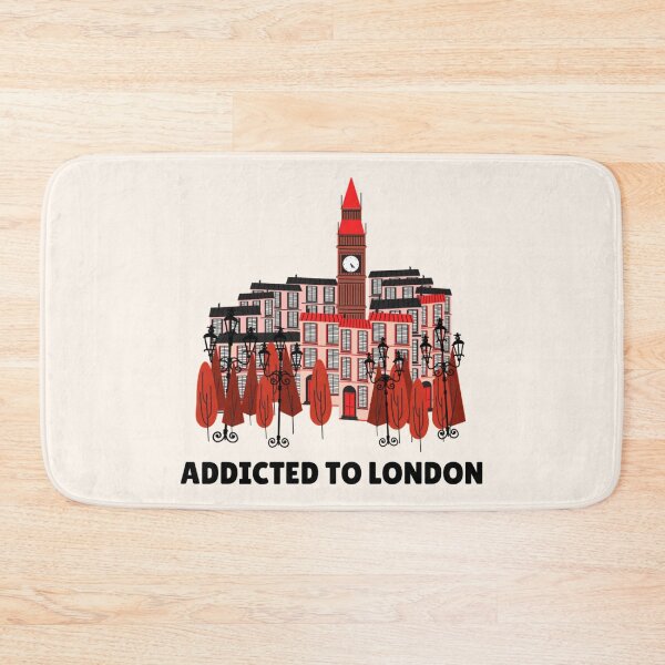 Item preview, Addicted To London Big Ben I Love London London Uk phone booth designed and sold by KLINESTORE.
