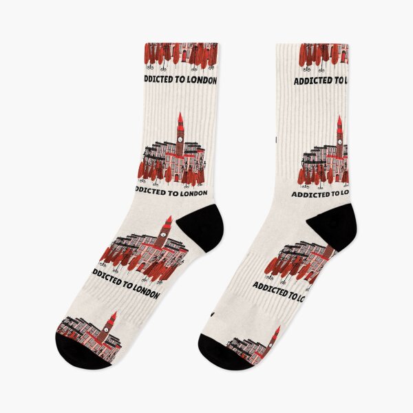 Item preview, Addicted To London Big Ben I Love London London Uk phone booth designed and sold by KLINESTORE.
