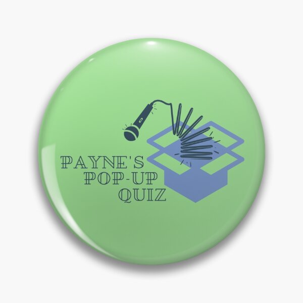 Item preview, Payne's Pop-Up Quiz Classic Logo designed and sold by PaynesPopUpQuiz.