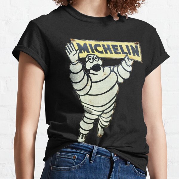 Signe de l'homme Michelin rétro T-shirt classique