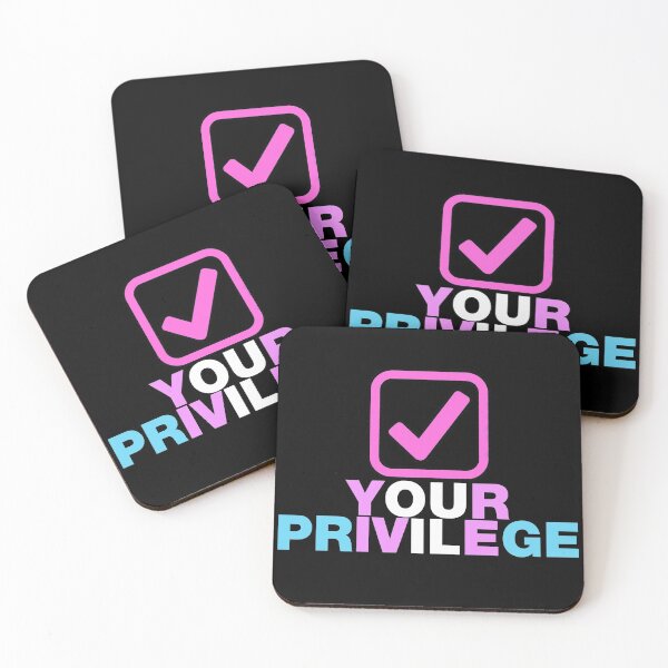 Item preview, Check your privilege tick box rainbow transgender design designed and sold by Captain-Jackson.