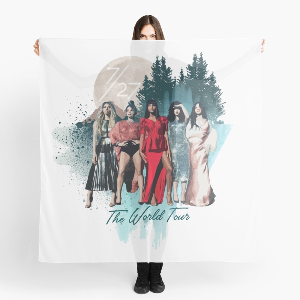 Fifth Harmony 7 27 World Tour Scarf By Shaunsuxx Redbubble fifth harmony 7 27 world tour scarf by shaunsuxx redbubble