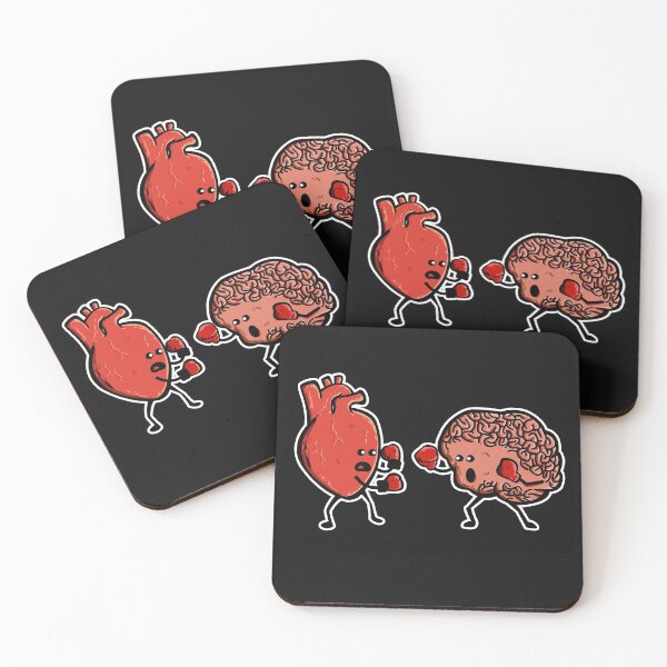 Item preview, Heart and Brain Boxing Mind Funny Anatomy RN Doctor Nurse  designed and sold by Essetino.