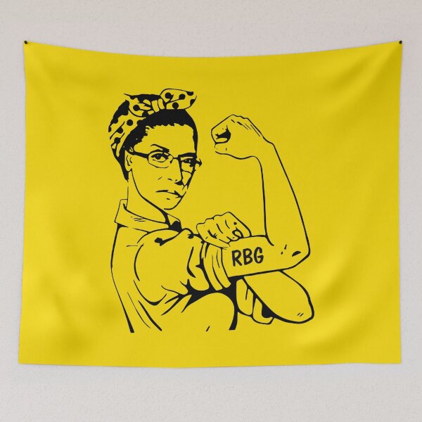 Item preview, Ruth Bader Ginsburg and Rosie Mashup designed and sold by fuzzynautilus.