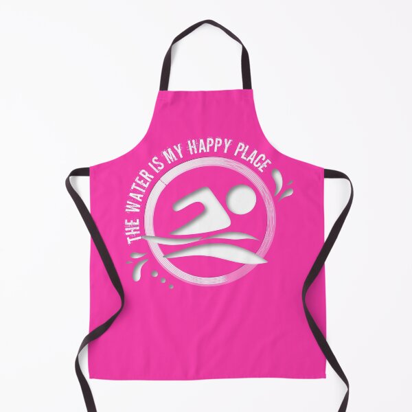 Item preview, Wild open water swimming, winter bathers.  The Water is my Happy Place for swimmer swim lovers. Caroline Laursen Original designed and sold by Caroline Laursen.