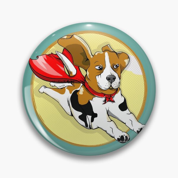 Artikelvorschau, Super Beagle entworfen und verkauft von piedaydesigns.