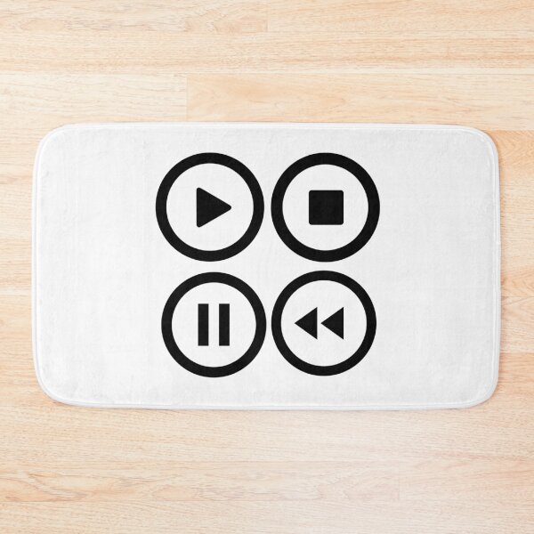 Item preview, Stop Play Pause Rewind Movie Buff Film Student Director Music  designed and sold by Essetino.