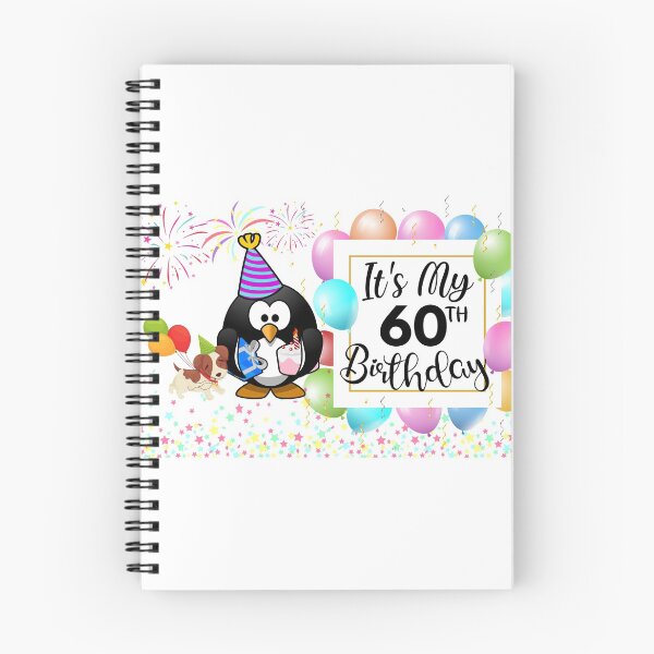 Item preview, This Is My 60th Birthday Face Mask With Penguin, Dog, Balloons designed and sold by kassiekewl.