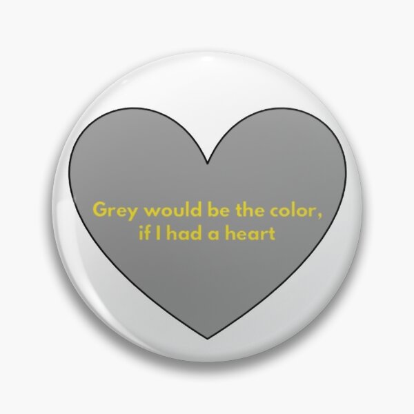 Item preview, Grey Heart (Version #3) designed and sold by UnicornPeeps.