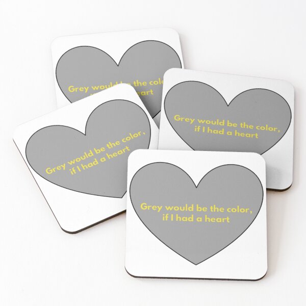 Item preview, Grey Heart (Version #3) designed and sold by UnicornPeeps.