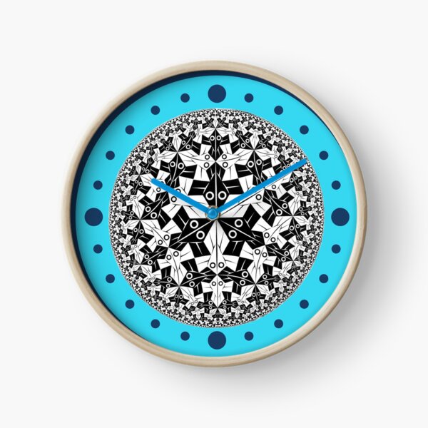 Aperçu de l'œuvre Horloge ESCher créée et vendue par Stratoguayota.