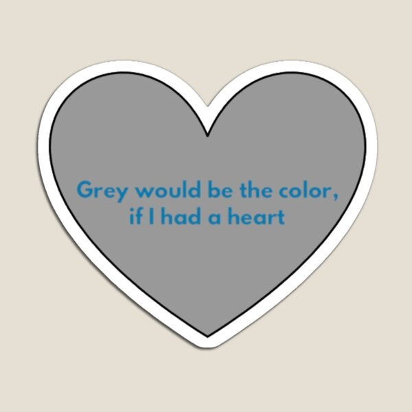 Item preview, Grey Heart (Version #5) designed and sold by UnicornPeeps.