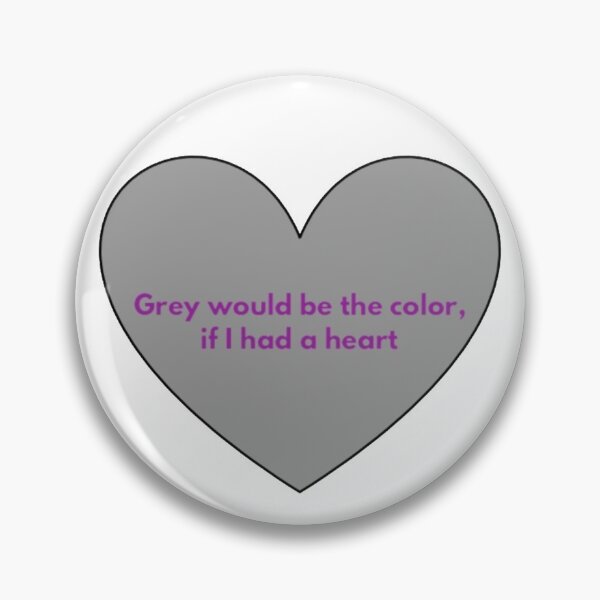 Item preview, Grey Heart (Version #6) designed and sold by UnicornPeeps.