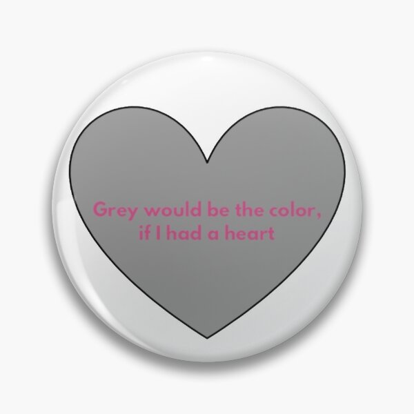 Item preview, Grey Heart (Version #7) designed and sold by UnicornPeeps.