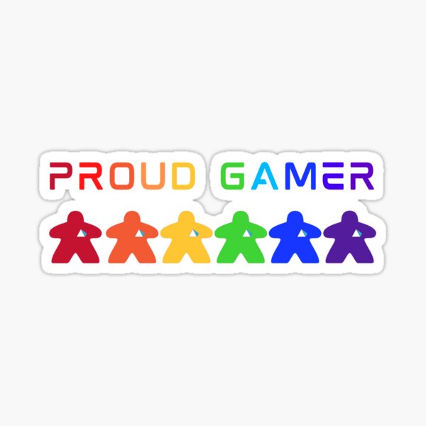 "Proud Gamer" Room 51 Sticker