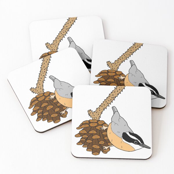 Item preview, Red Breasted Nuthatch designed and sold by KeyaraMcCarthy.
