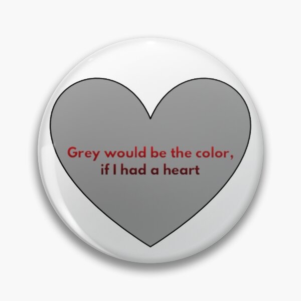 Item preview, Grey Heart (Version #9) designed and sold by UnicornPeeps.