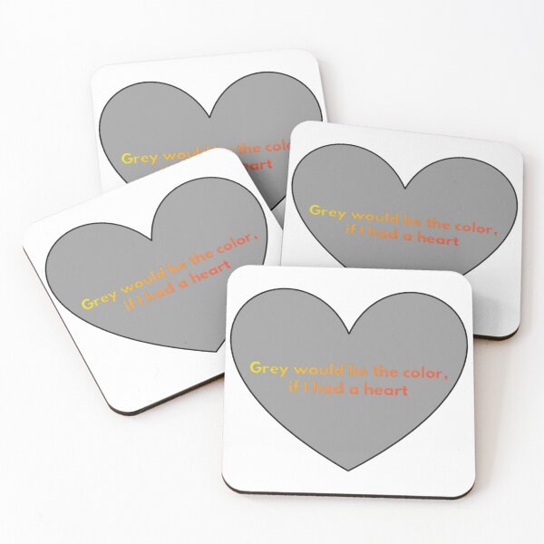 Item preview, Grey Heart (Version #10) designed and sold by UnicornPeeps.