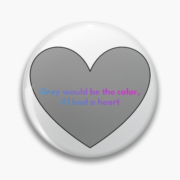 Item preview, Grey Heart (Version #11) designed and sold by UnicornPeeps.