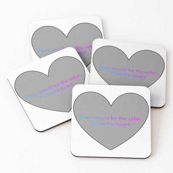 Item preview, Grey Heart (Version #11) designed and sold by UnicornPeeps.