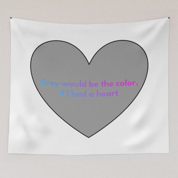 Item preview, Grey Heart (Version #11) designed and sold by UnicornPeeps.