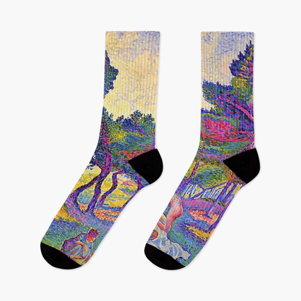 Item preview, By The Mediterranean (Henri Edmond Cross) Digitally Enhanced designed and sold by Mr. Gattax.