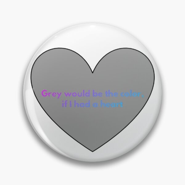 Item preview, Grey Heart (Version #12) designed and sold by UnicornPeeps.