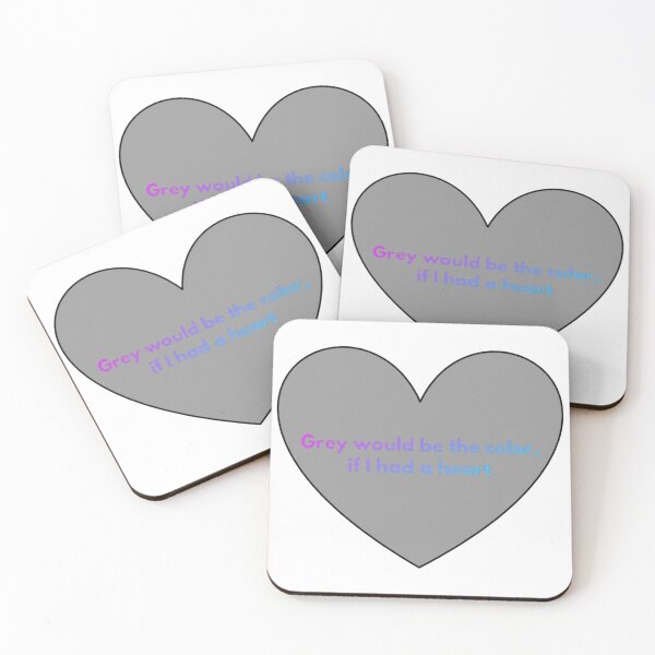Item preview, Grey Heart (Version #12) designed and sold by UnicornPeeps.