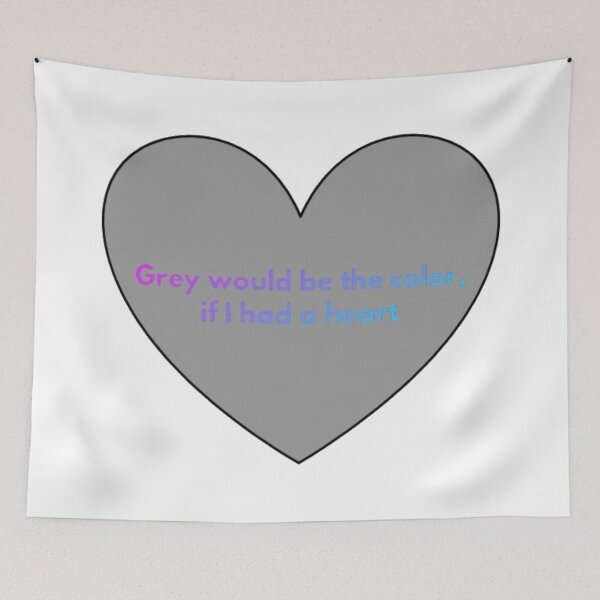 Item preview, Grey Heart (Version #12) designed and sold by UnicornPeeps.